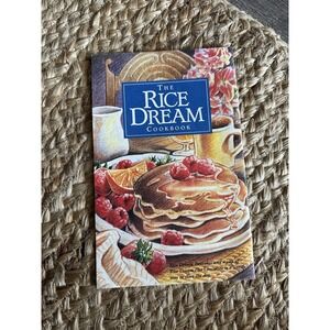 VIntage Small-The Rice‎ Dream Cookbook-1990's-Vegetarian-Vegan-Imagine Foods
